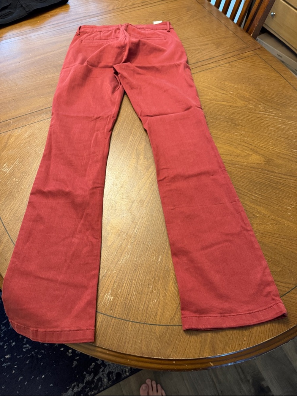 Cosmic Blue Love Cotton Lyocell Blend Women's Slim Bootcut Pants Size 27 | NWT! - Picture 10 of 10